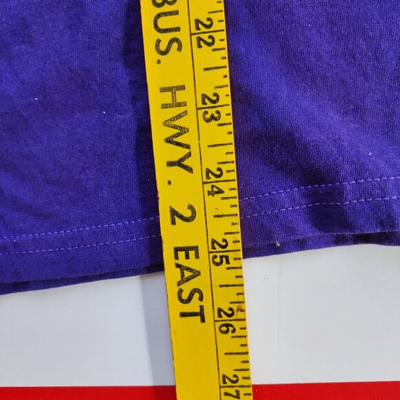 Metallica Ride the Lightning T-shirt purple with graphic women's youth size L - Picture 8 of 8